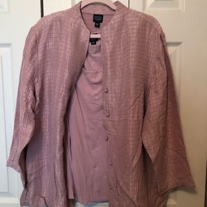 Beautiful Eileen Fisher jacket and shell